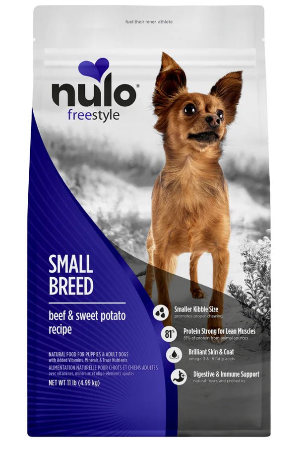 Nulo Freestyle Grain-Free Beef & Sweet Potato Small Breed Dry Dog Food - 11 lb