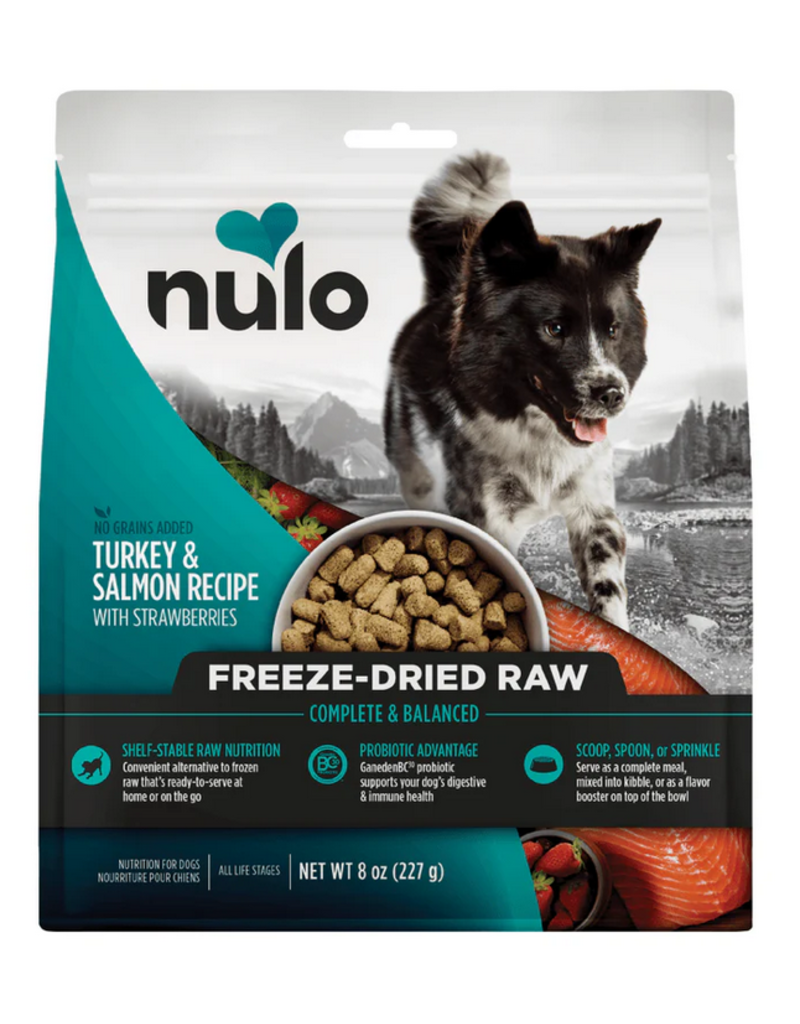 Nulo Freeze-Dried Raw Turkey & Salmon Recipe Dog Food - 8 oz