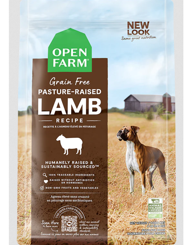 Open Farm Dog Grain-Free Pasture-Raised Lamb Dry Food 22LB