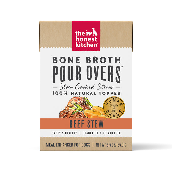 The Honest Kitchen Bone Broth Pour Overs - Beef 5.5 oz