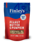 Finley's Crunchy Peanut Butter & Pumpkin Dog Treats - 6 oz