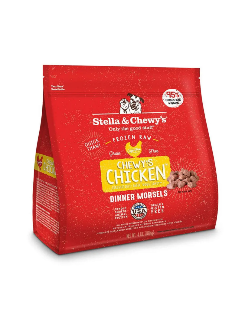 Stella & Chewy's Chewy's Chicken Frozen Raw Dinner Morsels - 4 lb