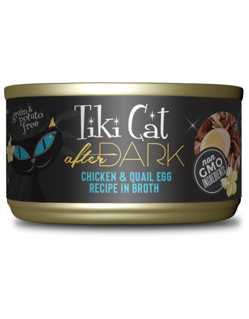 Tiki Cat After Dark Chicken & Quail Wet Cat Food - 2.8 oz