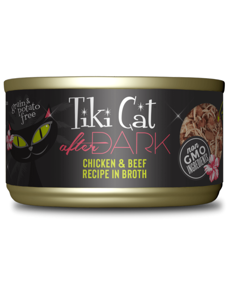 Tiki Cat After Dark Chicken & Beef Wet Cat Food - 2.8 oz
