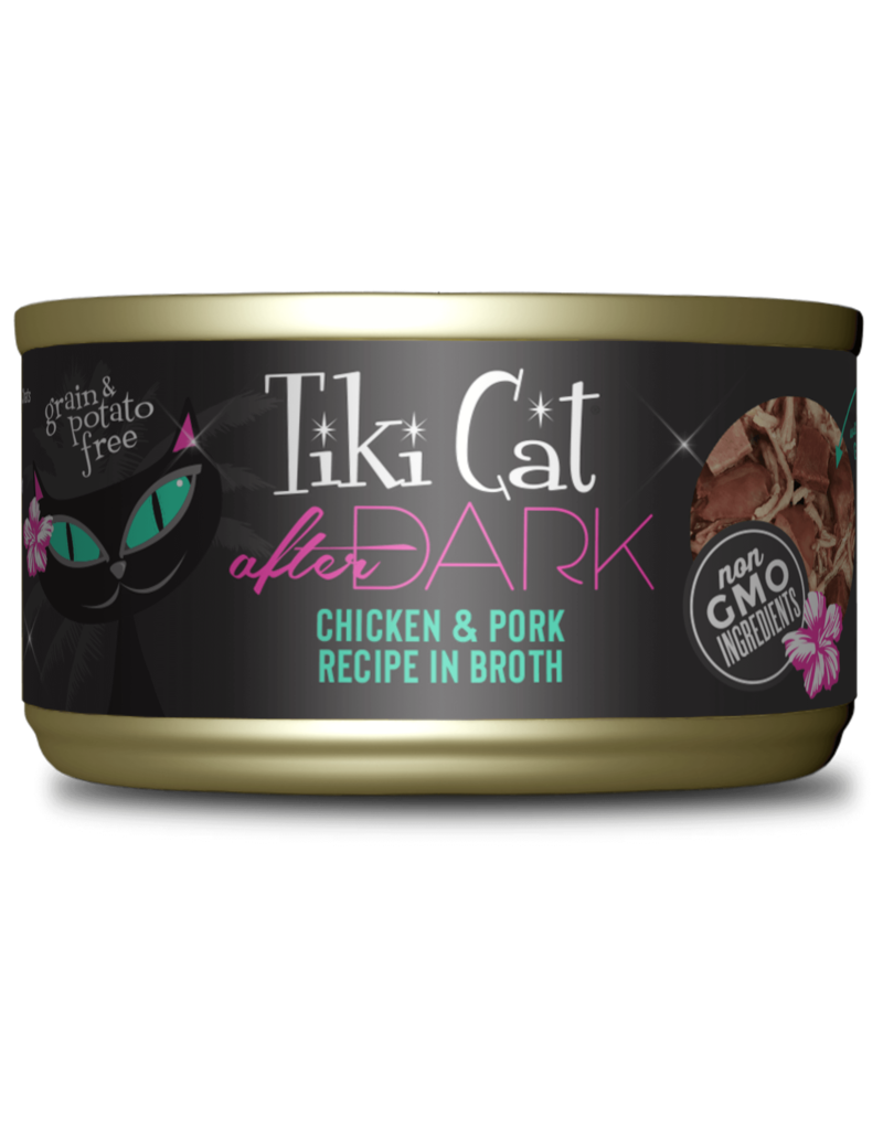 Tiki Cat After Dark Chicken & Pork Wet Cat Food - 2.8 oz
