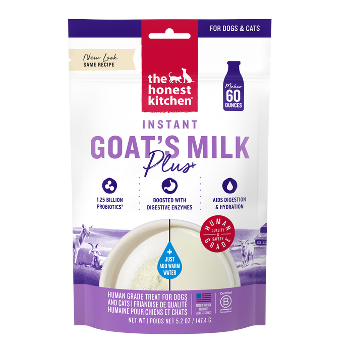 The Honest Kitchen Instant Goat's Milk Plus 5.2 oz