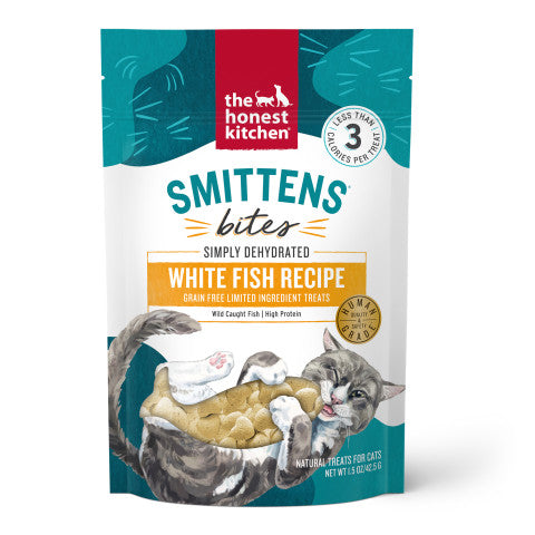 The Honest Kitchen Smittens White Fish Cat Treats 1.5 oz